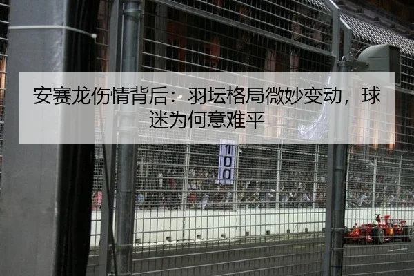 安赛龙伤情背后：羽坛格局微妙变动，球迷为何意难平